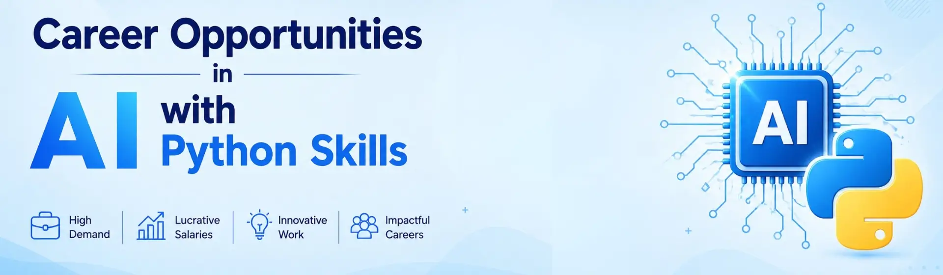 Career Opportunities in AI with Python Skills